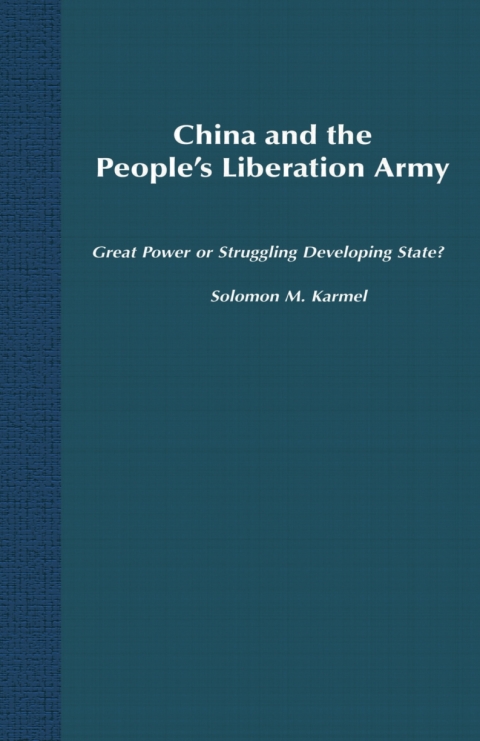 Cover image for book China and the People's Liberation Army