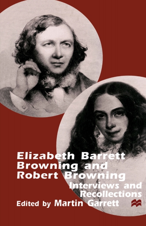 Cover image for book Elizabeth Barrett Browning and Robert Browning