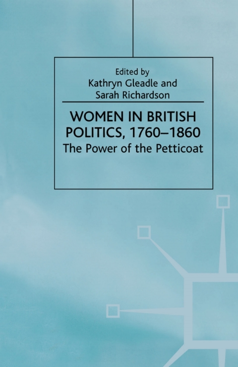 Cover image for book Women in British Politics, 1780-1860