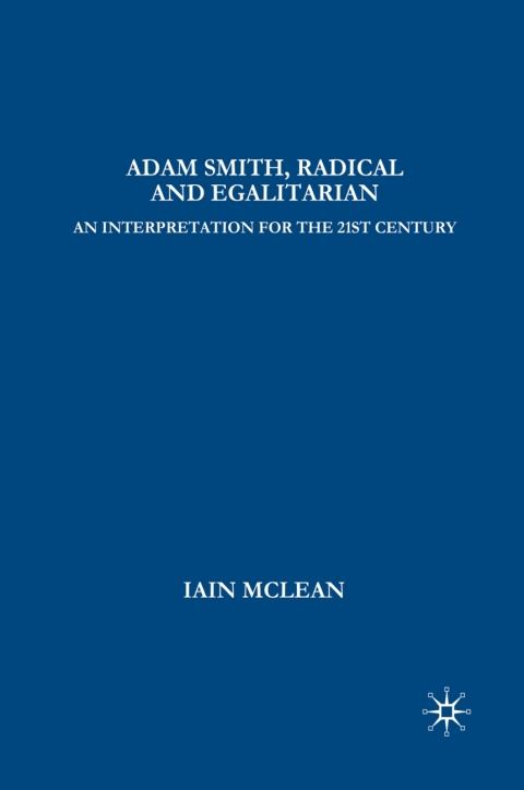 Cover image for book Adam Smith, Radical and Egalitarian