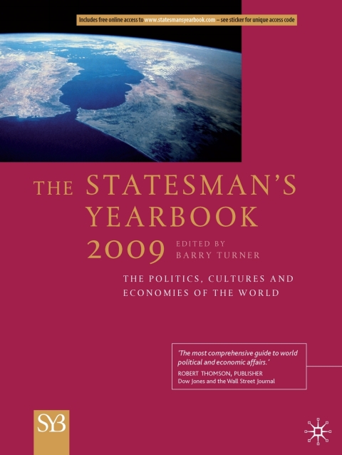 Cover image for book The Statesman's Yearbook 2009