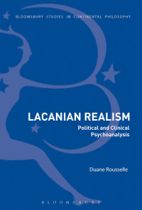 صورة الغلاف: Lacanian Realism 1st edition 9781350003569