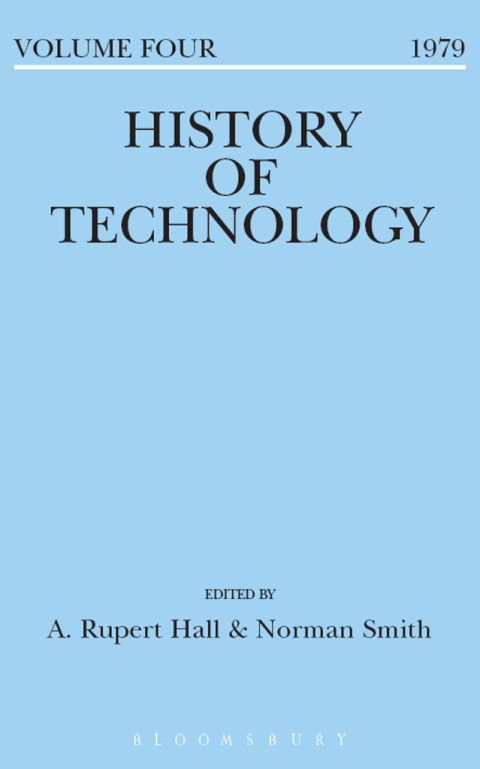 History of Technology Volume 4 