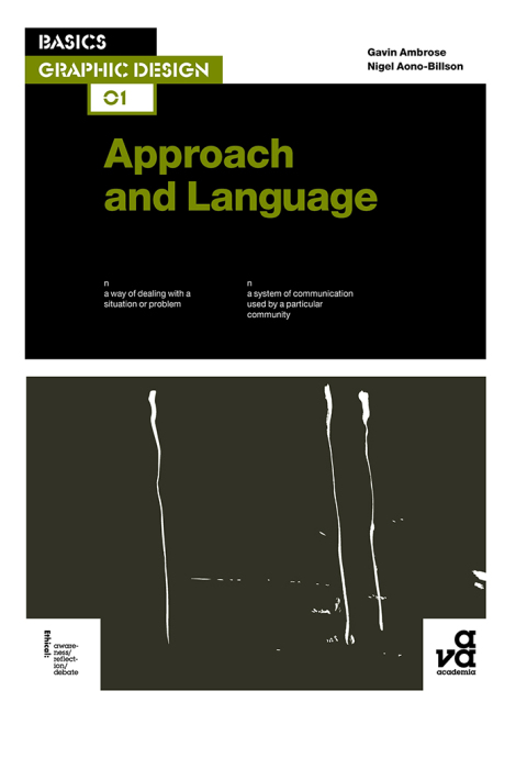 Cover image for book Basics Graphic Design 01: Approach and Language