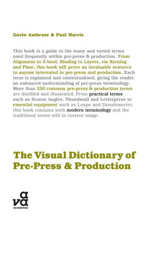 The Visual Dictionary of Pre-press and Production