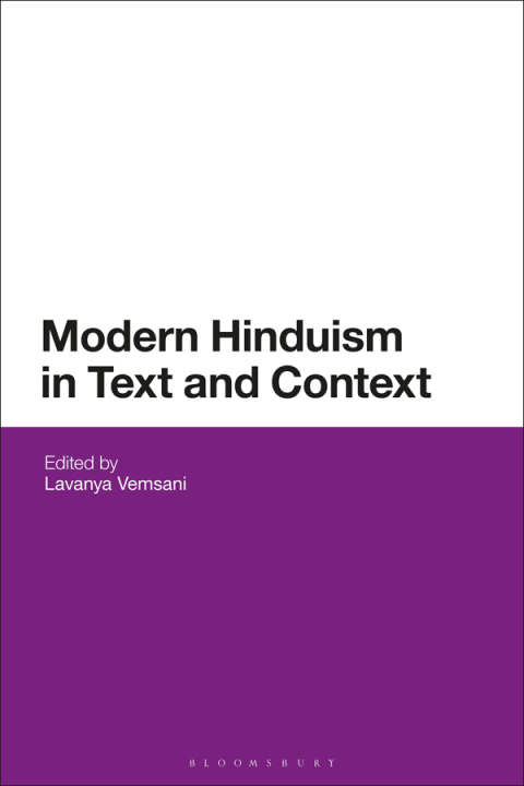 Cover image for book Modern Hinduism in Text and Context