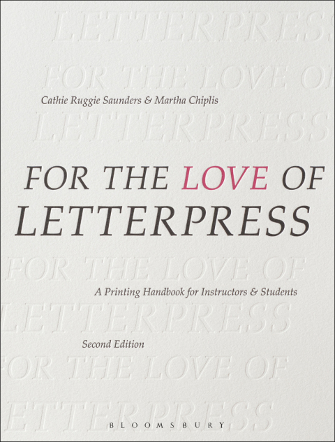 Cover image for book For the Love of Letterpress