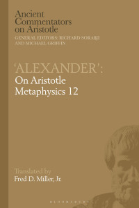 Titelbild: 'Alexander': On Aristotle Metaphysics 12 1st edition 9781350179356