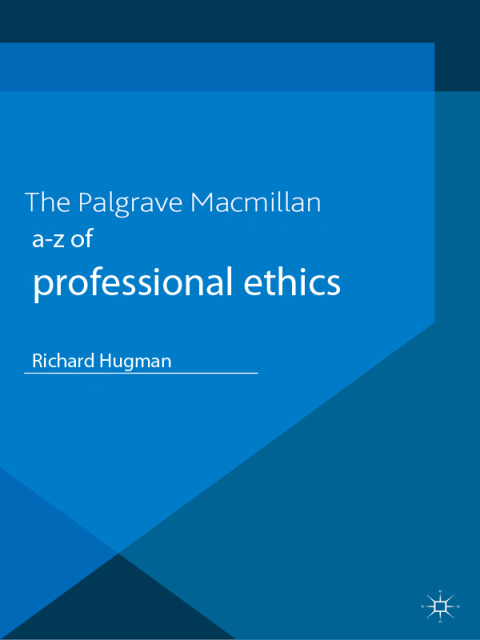 A-Z of Professional Ethics 