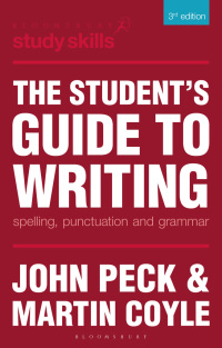 Cover image: The Student's Guide to Writing 3rd edition 9780230373884