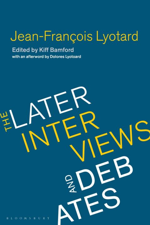 Cover image for book Jean-Francois Lyotard