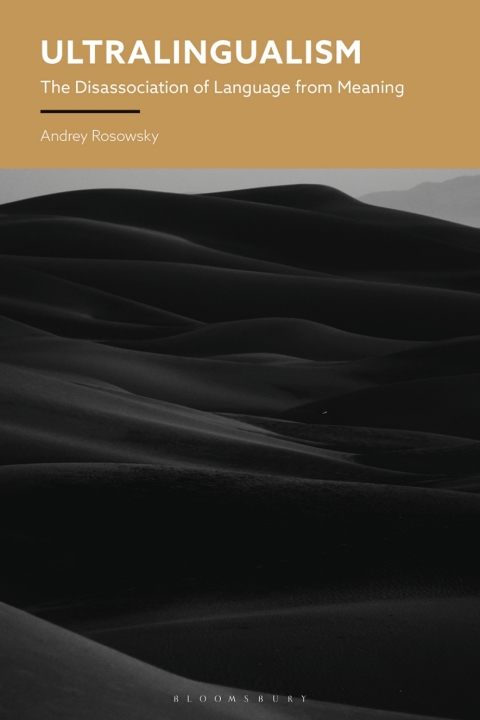 Cover image for book Ultralingualism