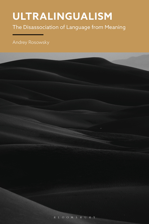 Cover image for book Ultralingualism