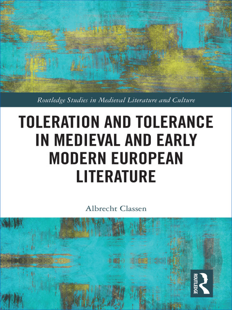 Cover image for book Toleration and Tolerance in Medieval European Literature