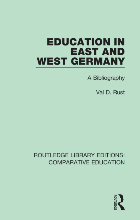 Cover image for book Education in East and West Germany