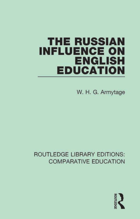 Cover image for book The Russian Influence on English Education