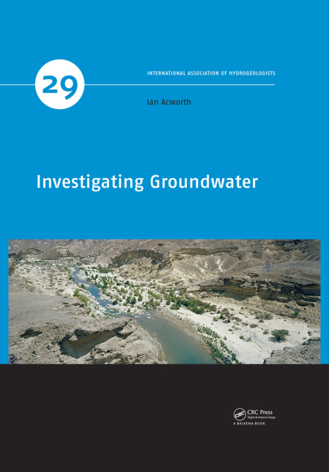 Cover image for book Investigating Groundwater
