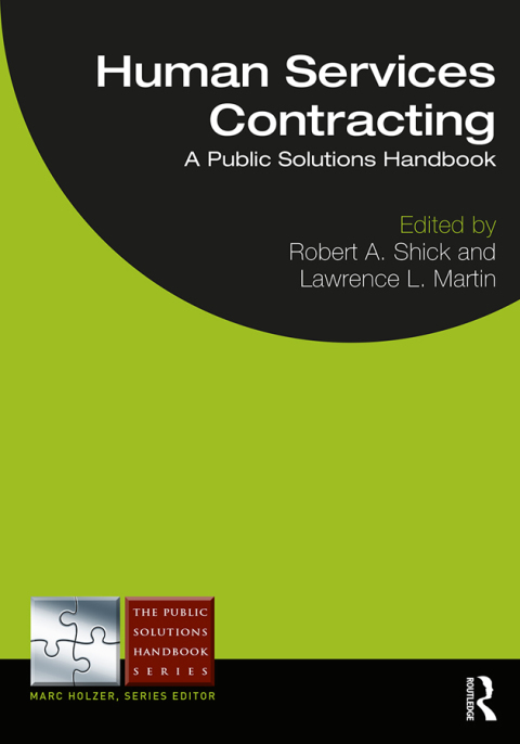 Cover image for book Human Services Contracting