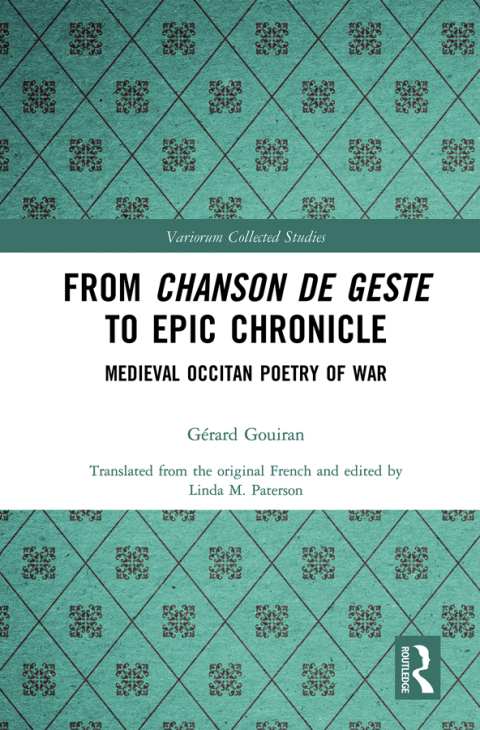 Cover image for book From Chanson de Geste to Epic Chronicle