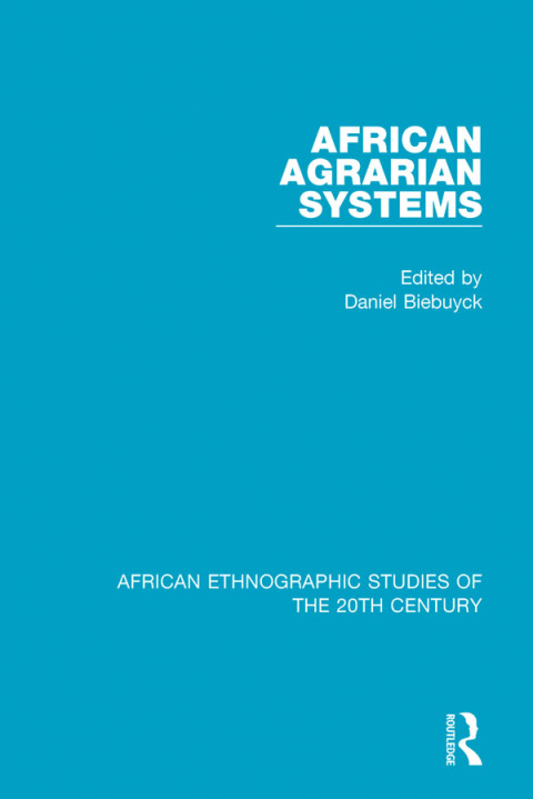 Cover image for book African Agrarian Systems