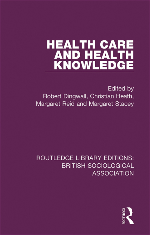 Cover image for book Health Care and Health Knowledge