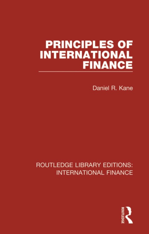 Cover image for book Principles of International Finance
