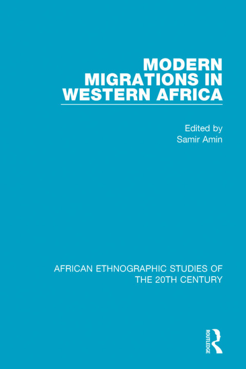 Cover image for book Modern Migrations in Western Africa