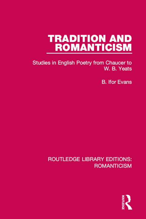 Cover image for book Tradition and Romanticism