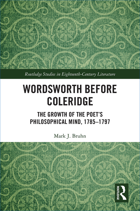 Cover image for book Wordsworth Before Coleridge