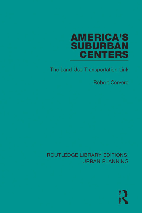 Cover image for book America's Suburban Centers