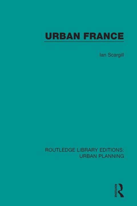 Cover image for book Urban France
