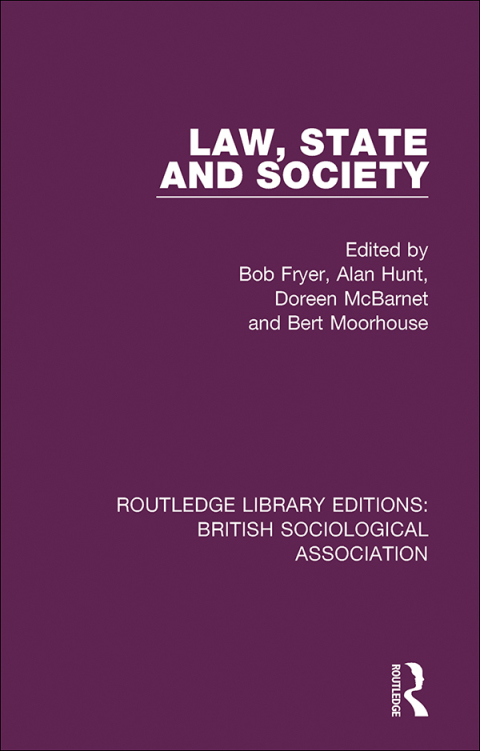 Cover image for book Law, State and Society
