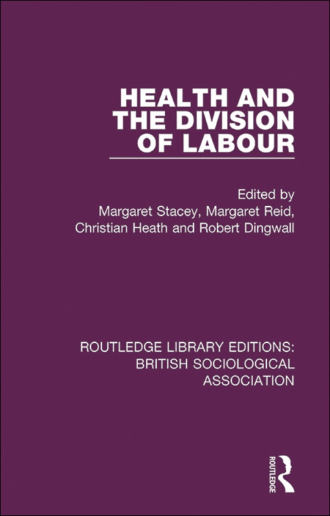 Cover image for book Health and the Division of Labour