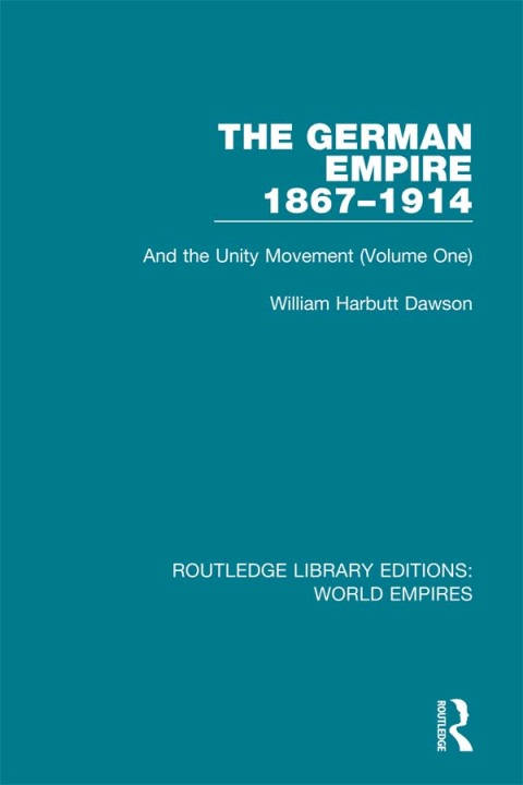 Cover image for book The German Empire 1867-1914
