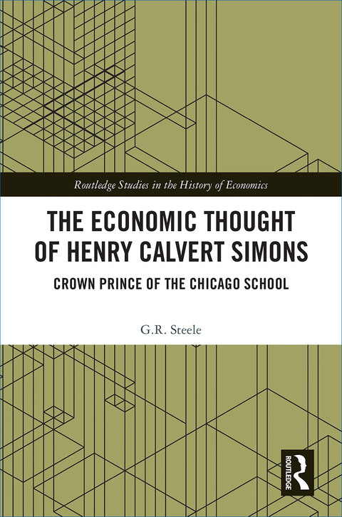 Cover image for book The Economic Thought of Henry Calvert Simons