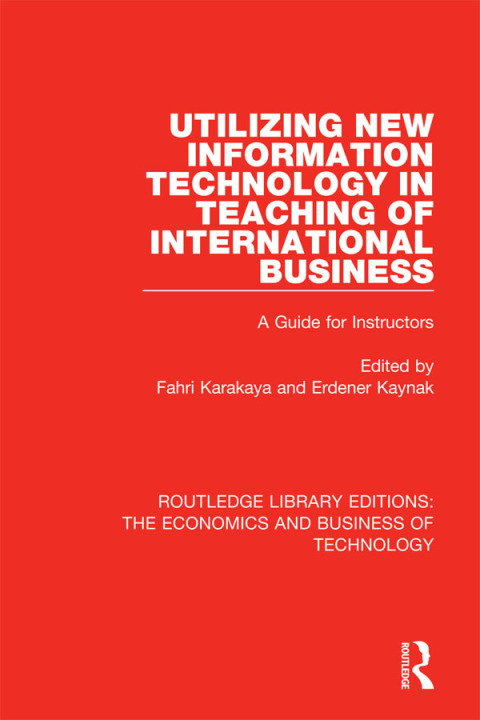 Cover image for book Utilizing New Information Technology in Teaching of International Business