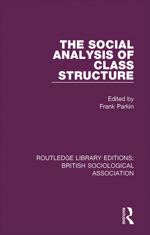 Cover image for book The Social Analysis of Class Structure