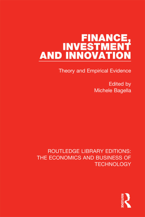Cover image for book Finance, Investment and Innovation