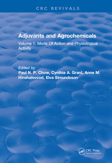 Cover image for book Adjuvants and Agrochemicals