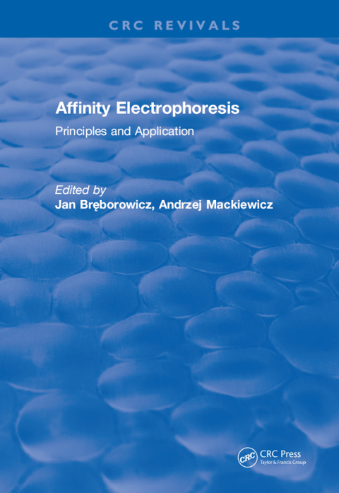 Cover image for book Affinity Electrophoresis