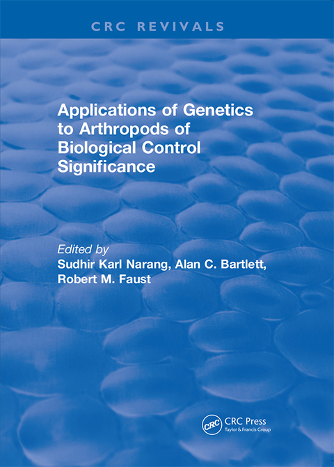 Cover image for book Applications of Genetics to Arthropods of Biological Control Significance