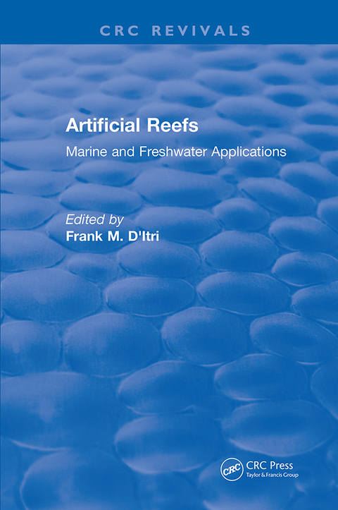 Cover image for book Artificial Reefs