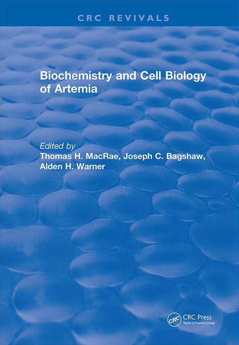 Cover image for book Biochemistry and Cell Biology of Artemia