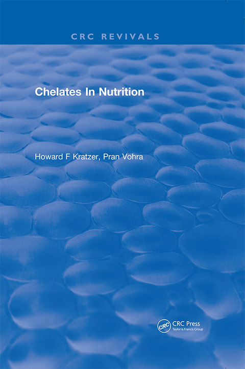 Cover image for book Chelates In Nutrition