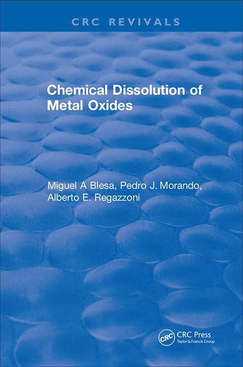 Cover image for book Chemical Dissolution of Metal Oxides