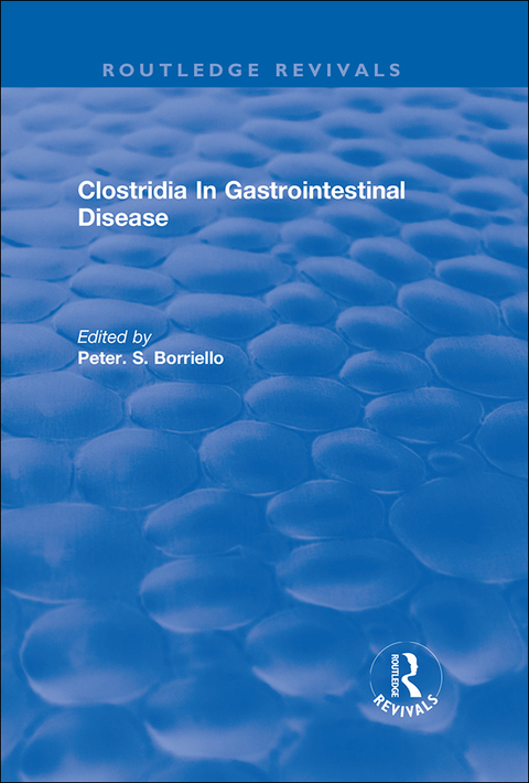 Cover image for book Clostridia In Gastrointestinal Disease