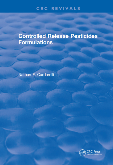 Cover image for book Controlled Release Pesticides Formulations