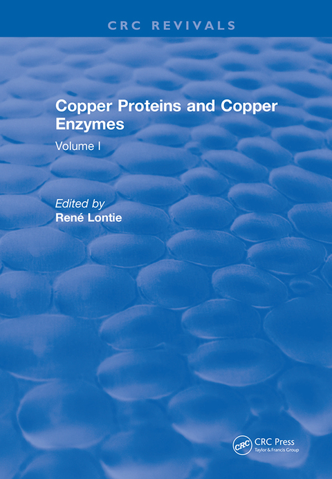 Cover image for book Copper Proteins and Copper Enzymes