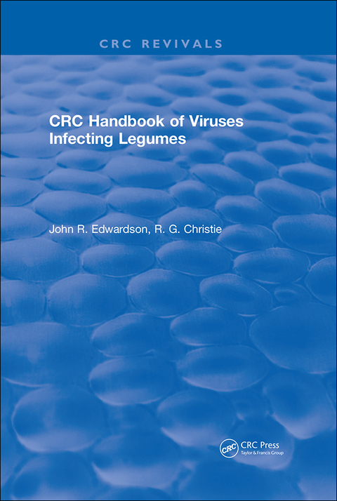 Cover image for book CRC Handbook of Viruses Infecting Legumes