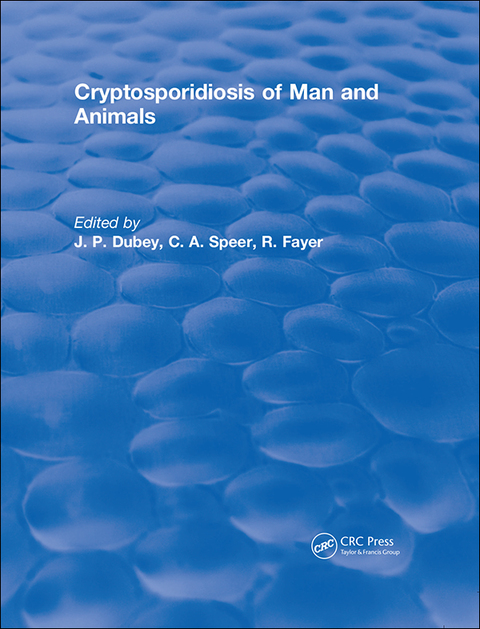 Cryptosporidiosis of Man and Animals 
